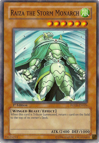 Raiza the Storm Monarch [FOTB-EN026] Super Rare | The Time Vault CA