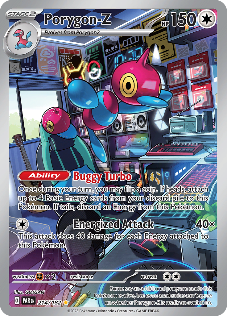 Porygon-Z (214/182) [Scarlet & Violet: Paradox Rift] | The Time Vault CA