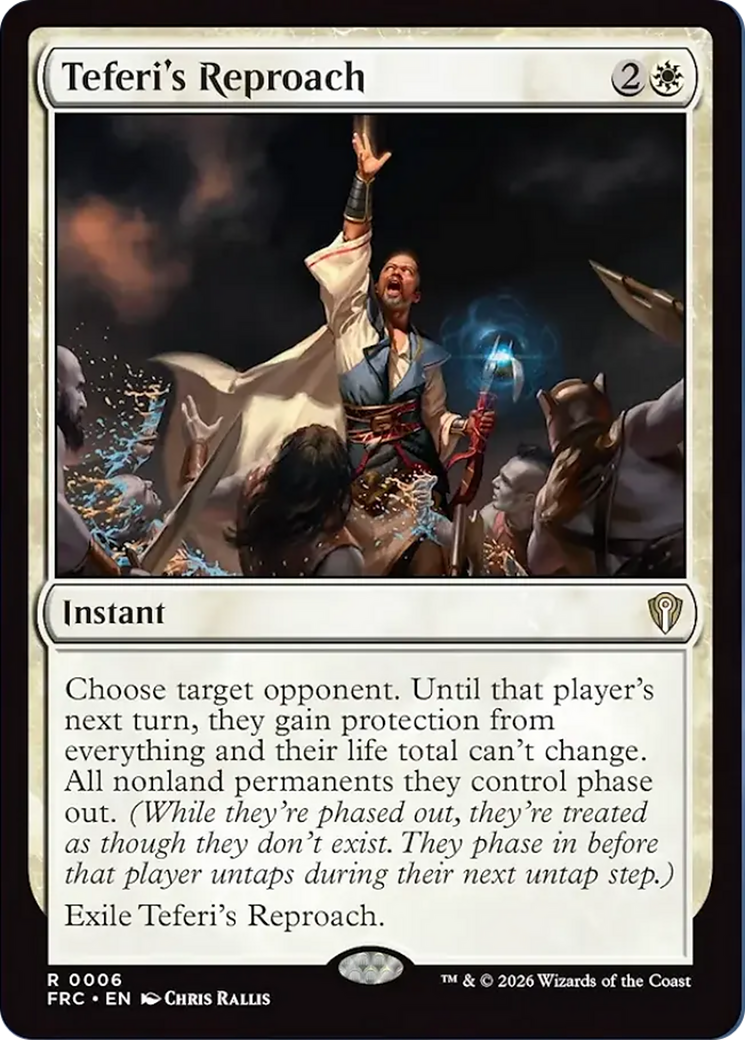 Teferi's Reproach [Reality Fracture Commander] | The Time Vault CA