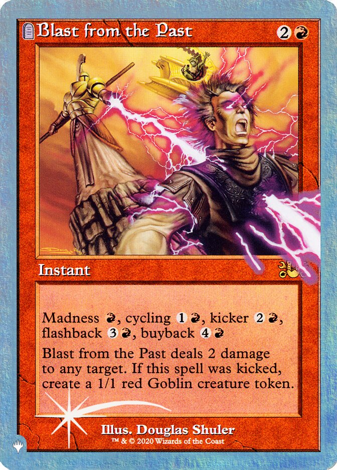 Blast from the Past (Unfinity Foil Edition) [The List] | The Time Vault CA