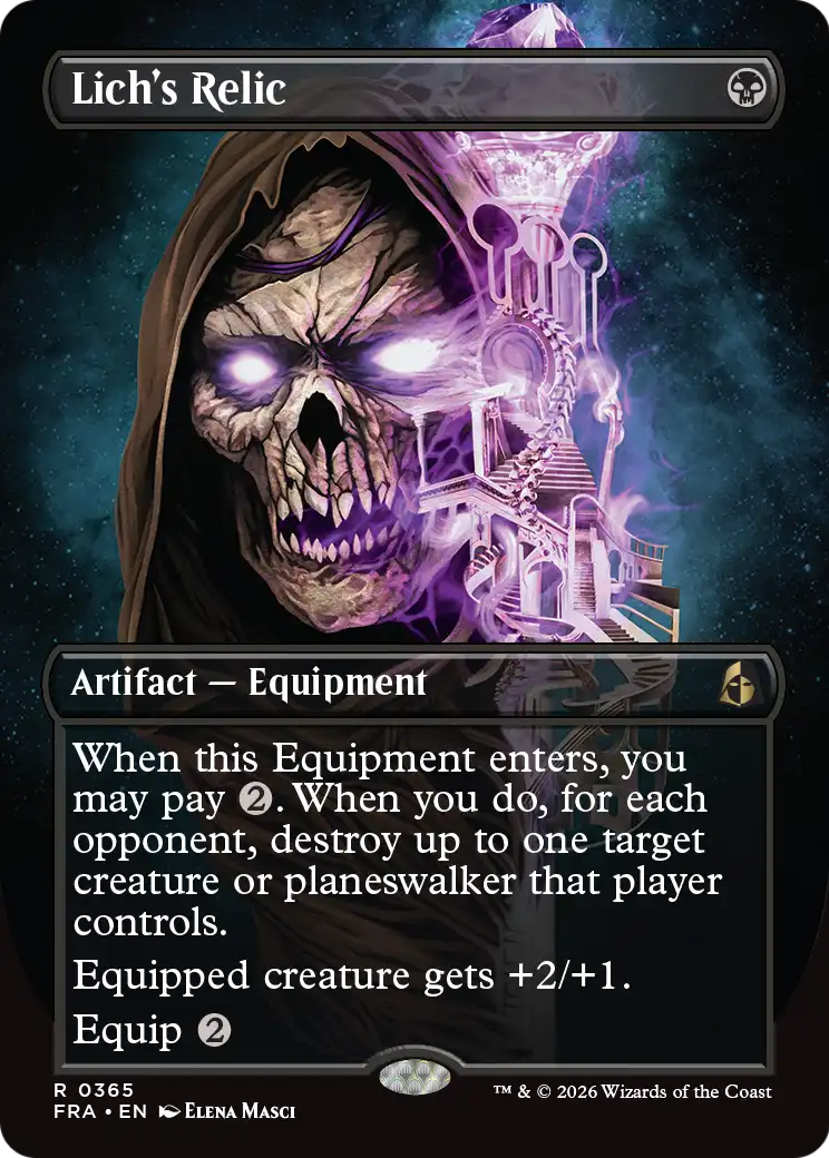 Lich's Relic (Borderless) [Reality Fracture] | The Time Vault CA