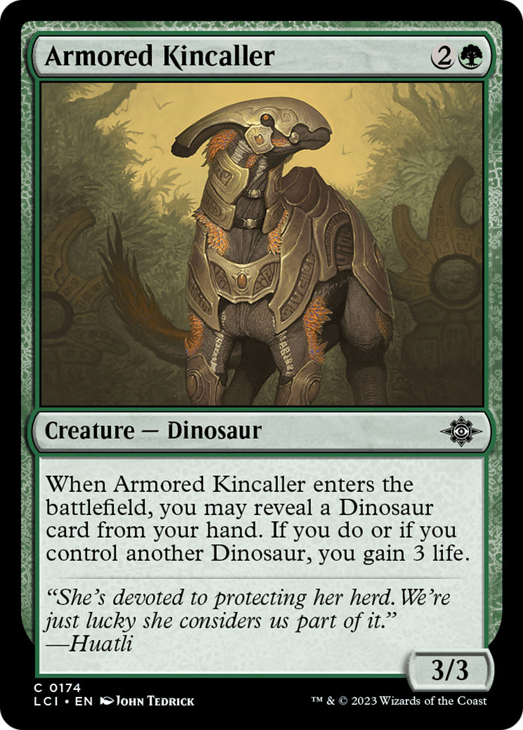 Armored Kincaller [The Lost Caverns of Ixalan] | The Time Vault CA