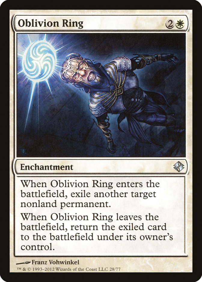 Oblivion Ring [Duel Decks: Venser vs. Koth] | The Time Vault CA