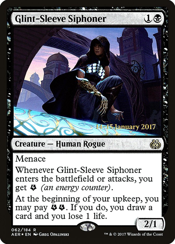 Glint-Sleeve Siphoner [Aether Revolt Prerelease Promos] | The Time Vault CA