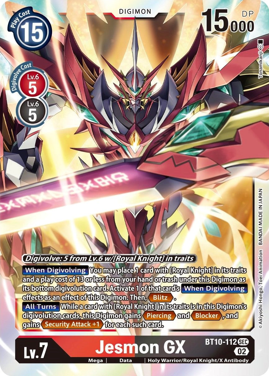 Jesmon GX [BT10-112] [Xros Encounter] | The Time Vault CA