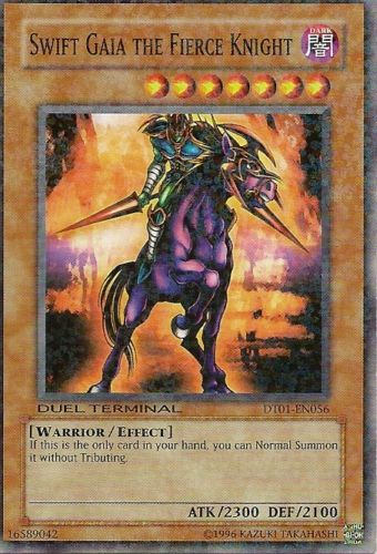 Swift Gaia the Fierce Knight [DT01-EN056] Common | The Time Vault CA