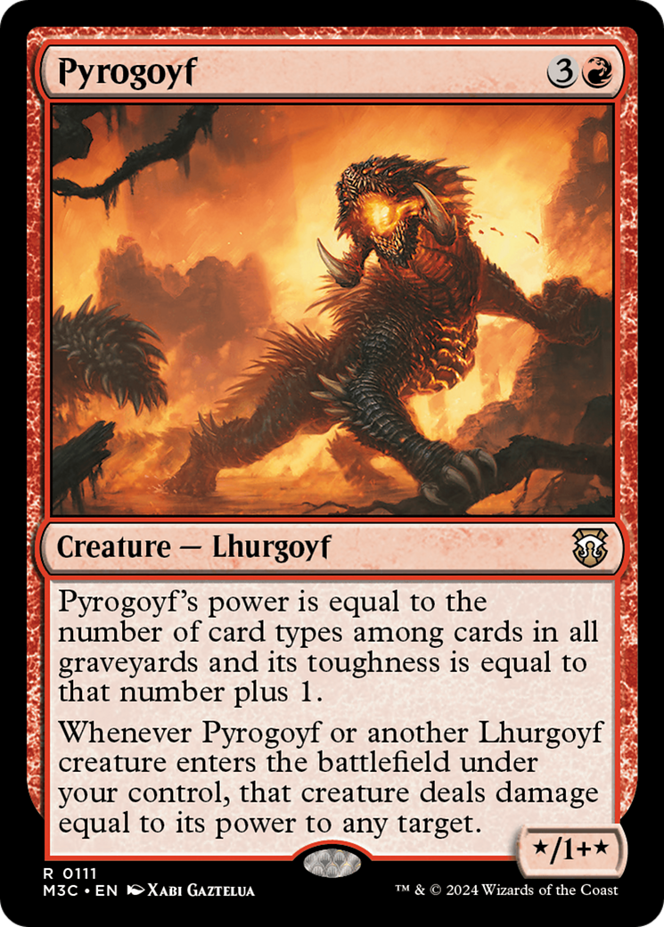 Pyrogoyf [Modern Horizons 3 Commander] | The Time Vault CA