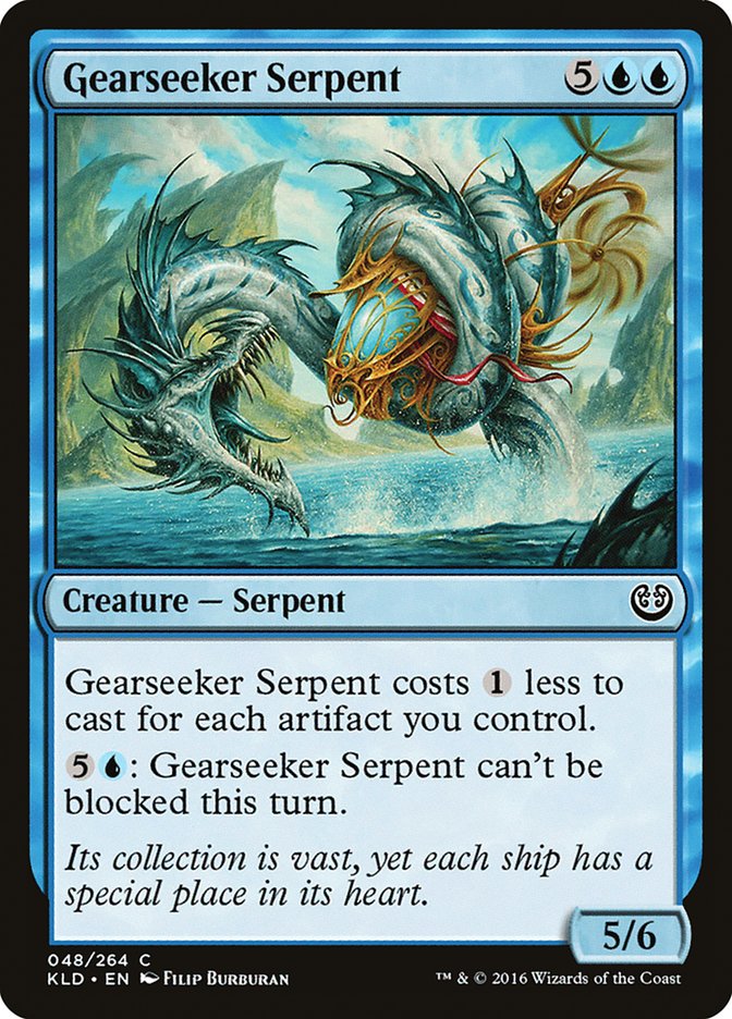 Gearseeker Serpent [Kaladesh] | The Time Vault CA