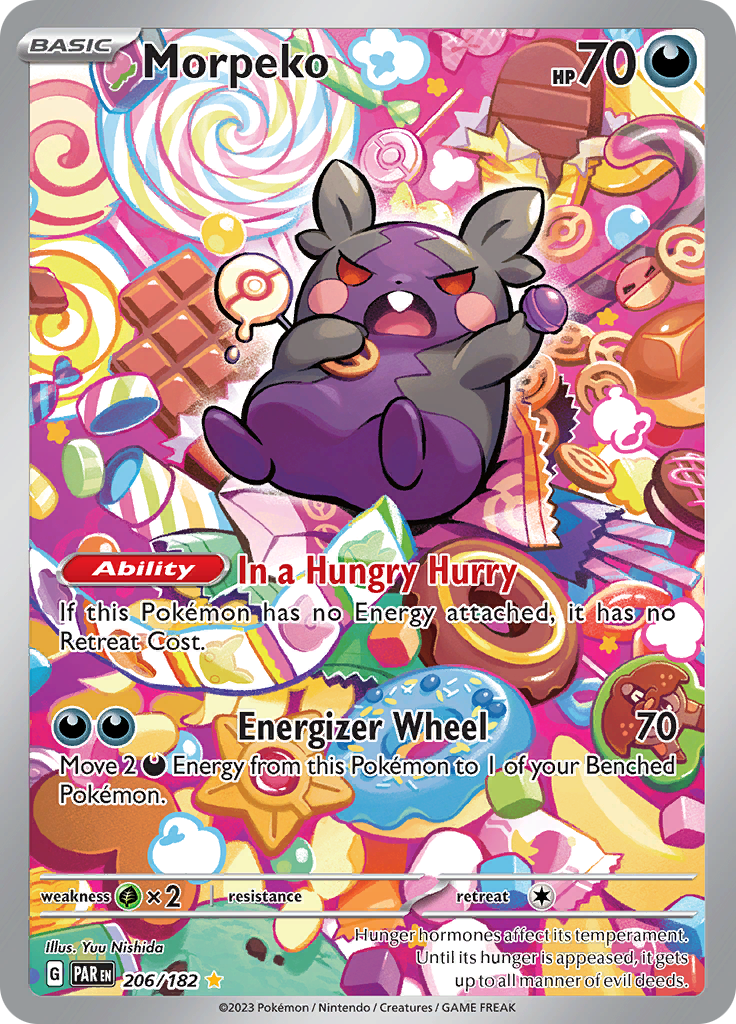 Morpeko (206/182) [Scarlet & Violet: Paradox Rift] | The Time Vault CA