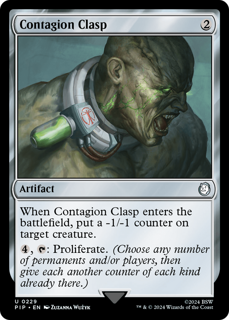 Contagion Clasp [Fallout] | The Time Vault CA