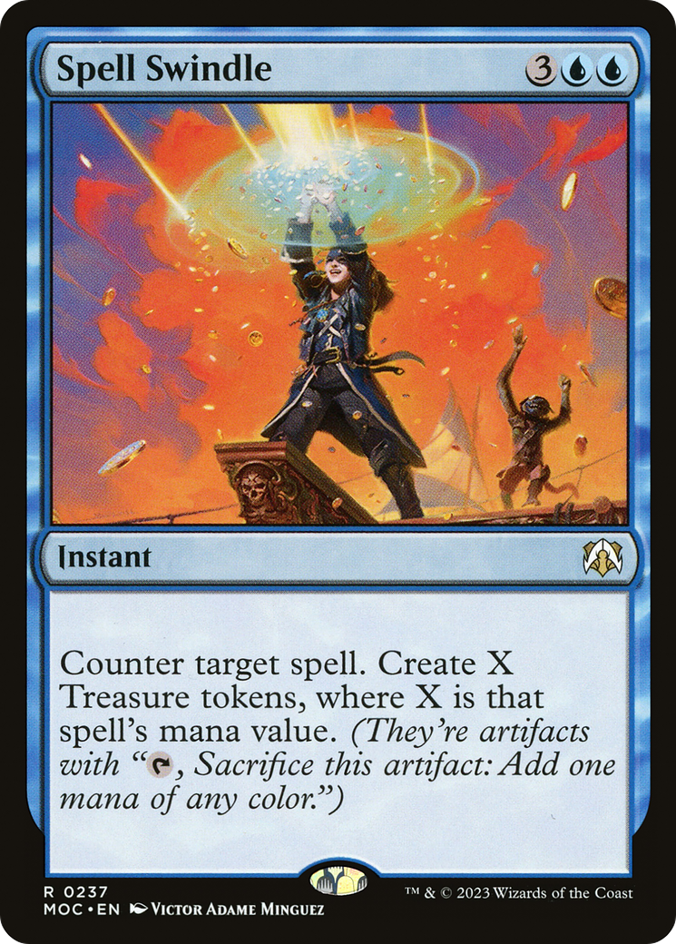 Spell Swindle [March of the Machine Commander] | The Time Vault CA