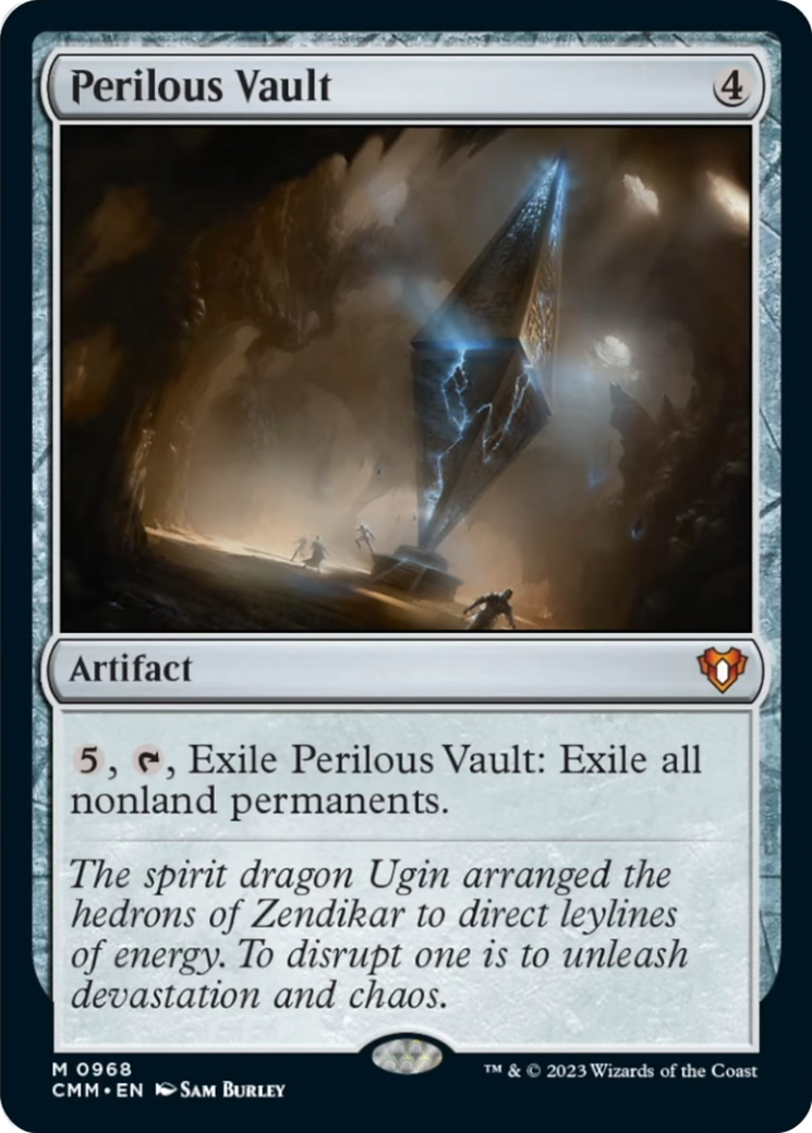 Perilous Vault [Commander Masters] | The Time Vault CA