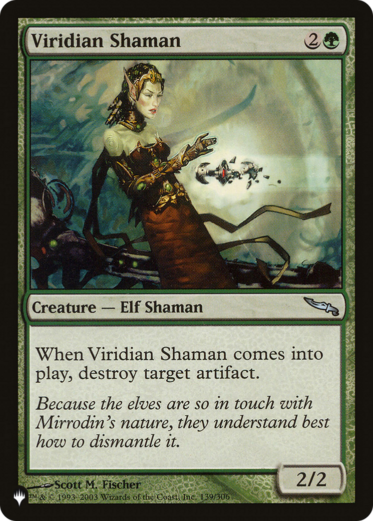 Viridian Shaman [The List] | The Time Vault CA