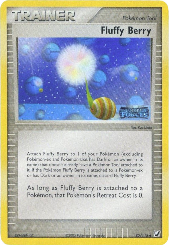 Fluffy Berry (85/115) (Stamped) [EX: Unseen Forces] | The Time Vault CA