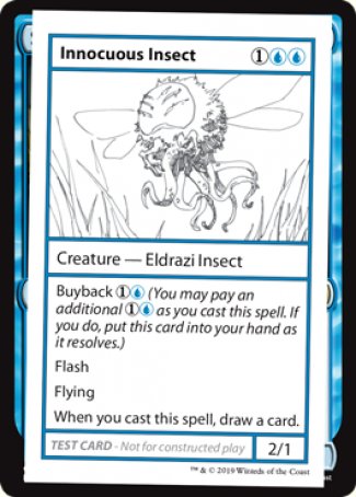 Innocuous Insect (2021 Edition) [Mystery Booster Playtest Cards] | The Time Vault CA