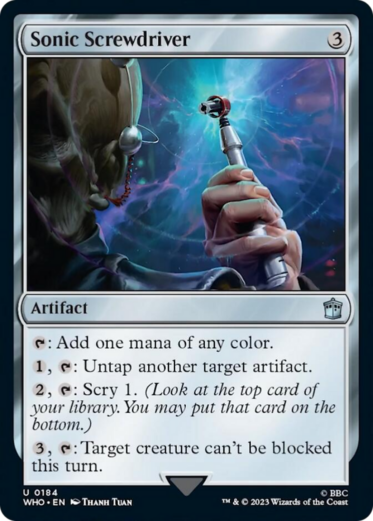 Sonic Screwdriver (0184) [Doctor Who] | The Time Vault CA