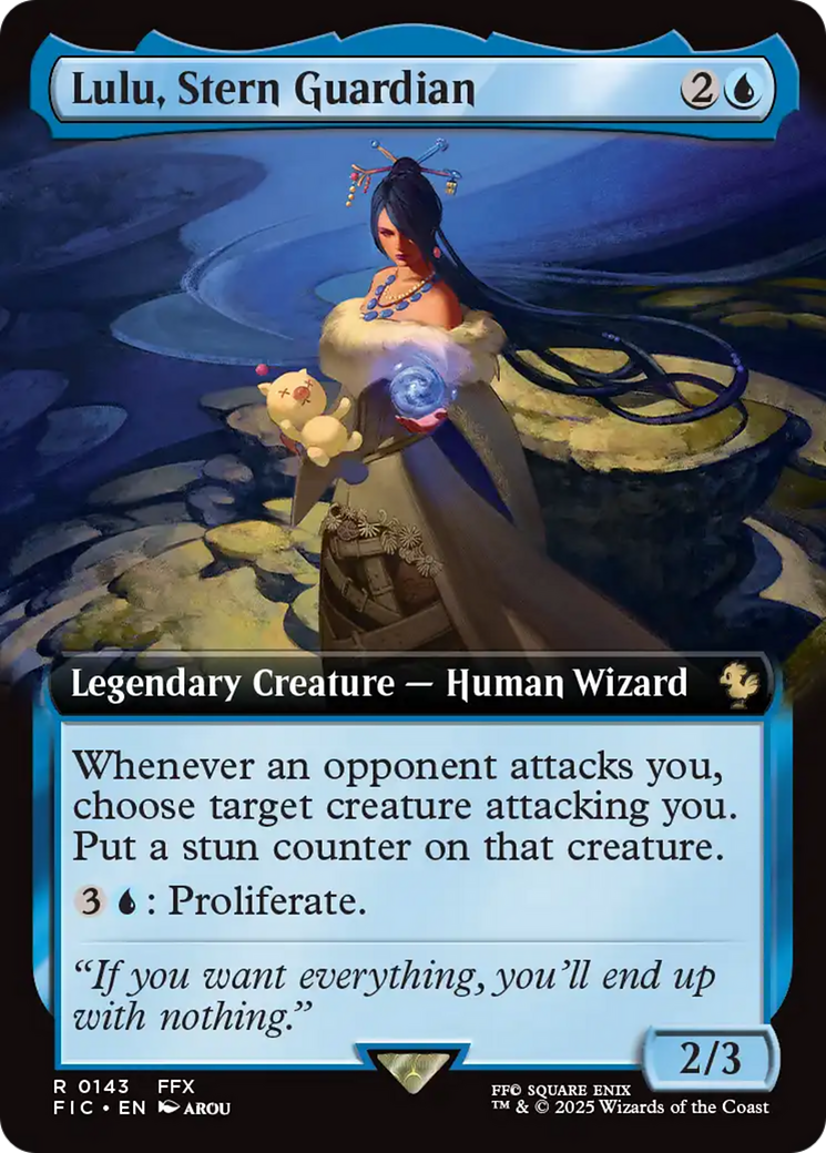 Lulu, Stern Guardian (Extended Art) [FINAL FANTASY Commander] | The Time Vault CA