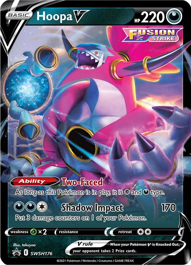 Hoopa V (SWSH176) [Sword & Shield: Black Star Promos] | The Time Vault CA