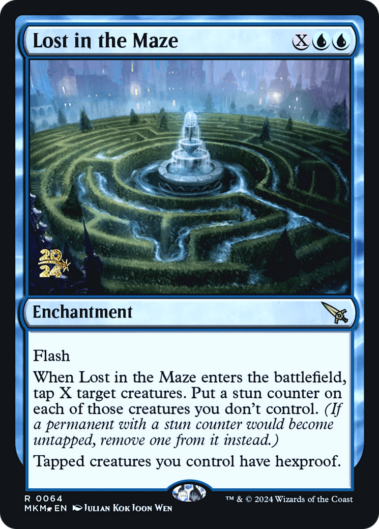 Lost in the Maze [Murders at Karlov Manor Prerelease Promos] | The Time Vault CA