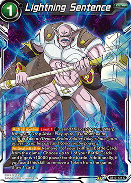 Lightning Sentence (BT17-131) [Ultimate Squad] | The Time Vault CA