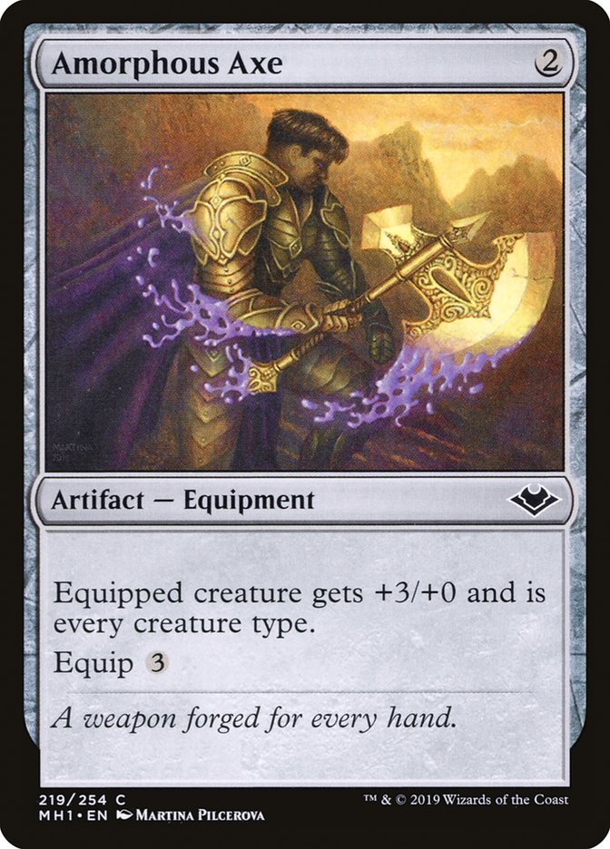 Amorphous Axe [Modern Horizons] | The Time Vault CA