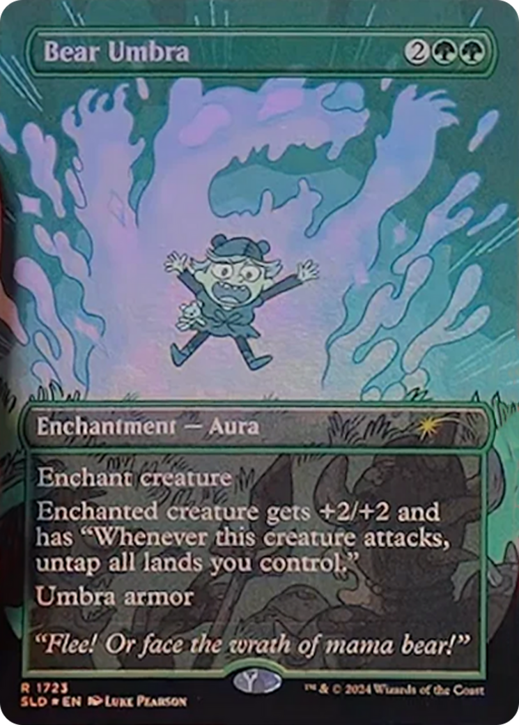 Bear Umbra (Rainbow Foil) [Secret Lair Drop Series] | The Time Vault CA