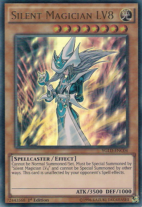 Silent Magician LV8 [YGLD-ENC04] Ultra Rare | The Time Vault CA