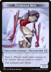 Phyrexian Mite (011) // Drone Double-Sided Token [Phyrexia: All Will Be One Tokens] | The Time Vault CA