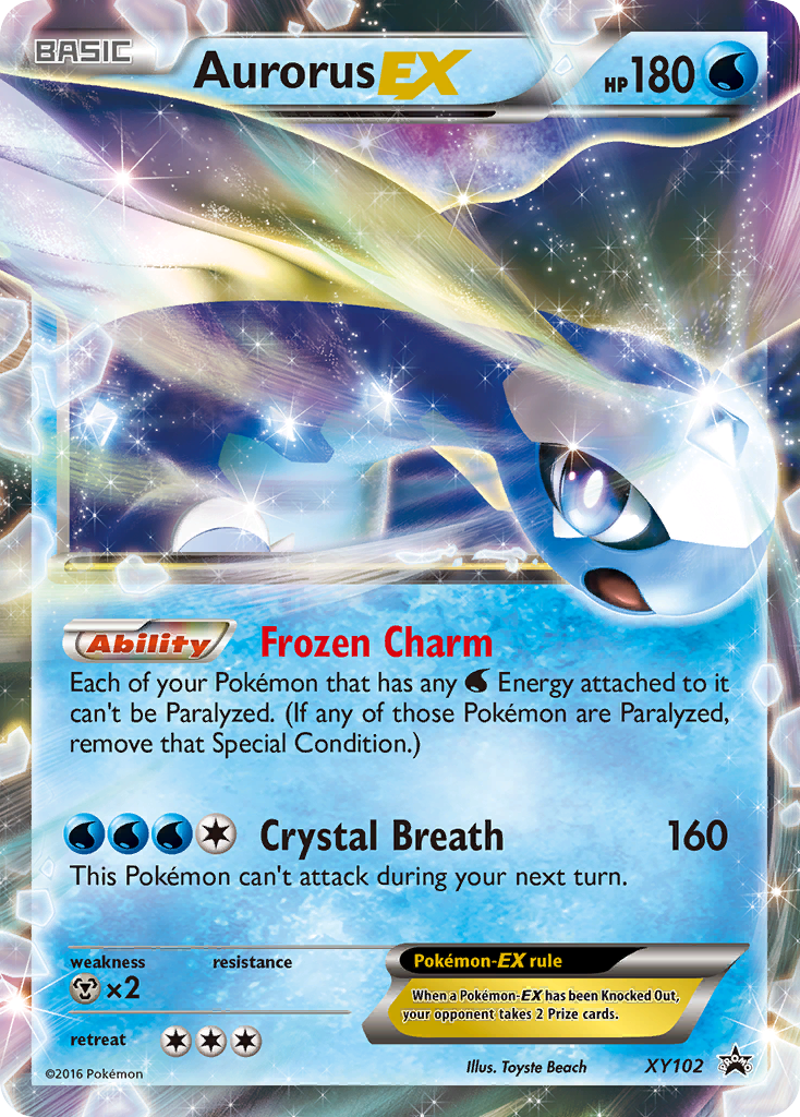 Aurorus EX (XY102) [XY: Black Star Promos] | The Time Vault CA