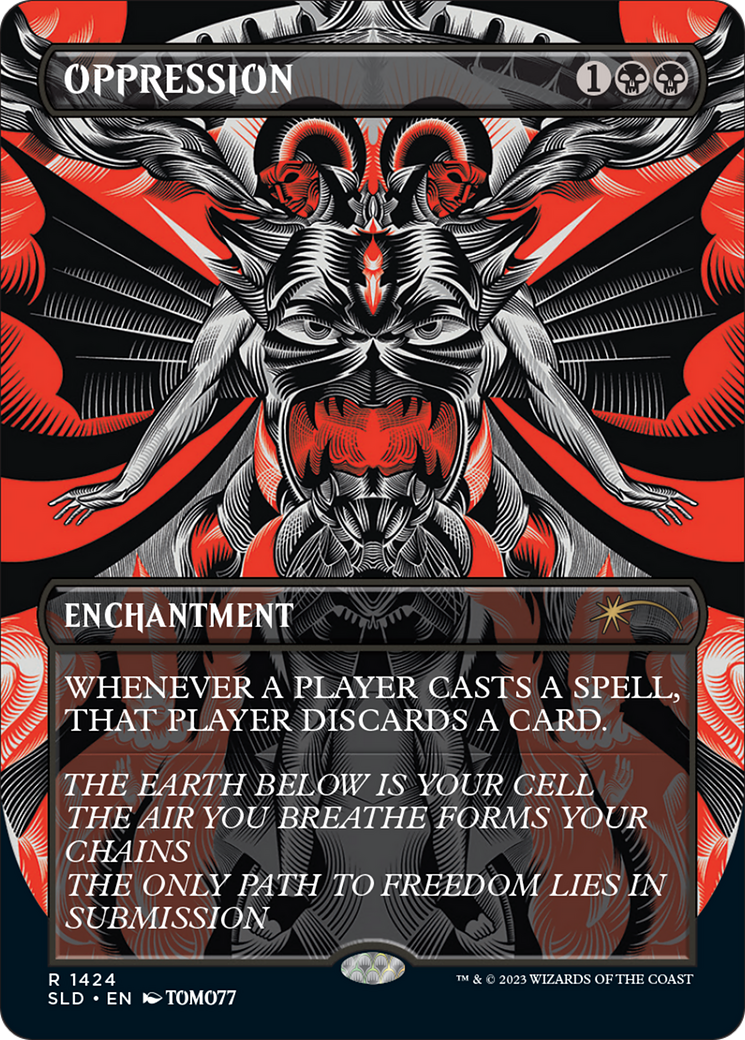 Oppression [Secret Lair Drop Series] | The Time Vault CA