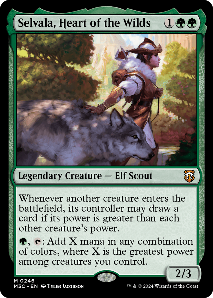 Selvala, Heart of the Wilds [Modern Horizons 3 Commander] | The Time Vault CA