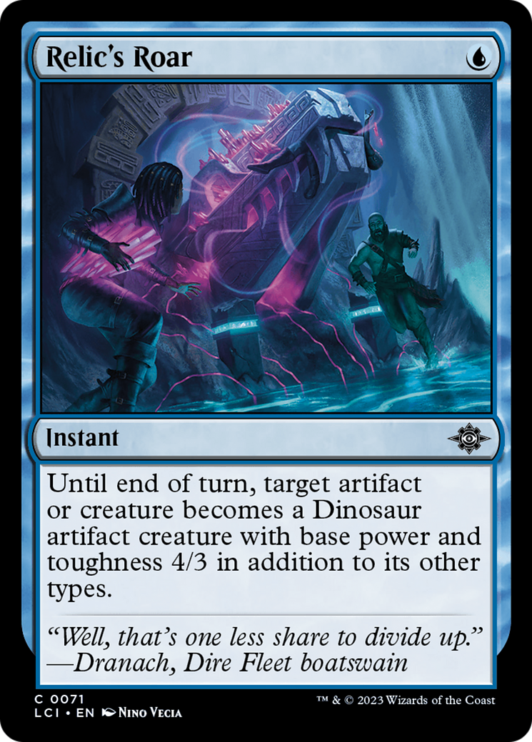 Relic's Roar [The Lost Caverns of Ixalan] | The Time Vault CA