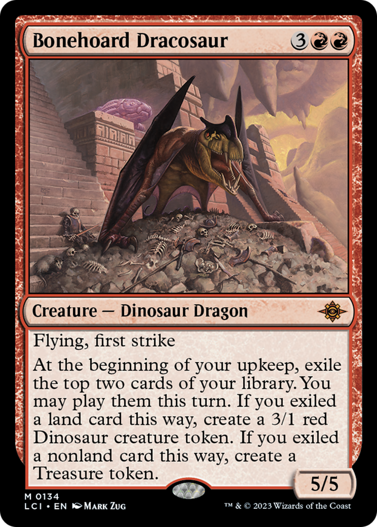 Bonehoard Dracosaur [The Lost Caverns of Ixalan] | The Time Vault CA