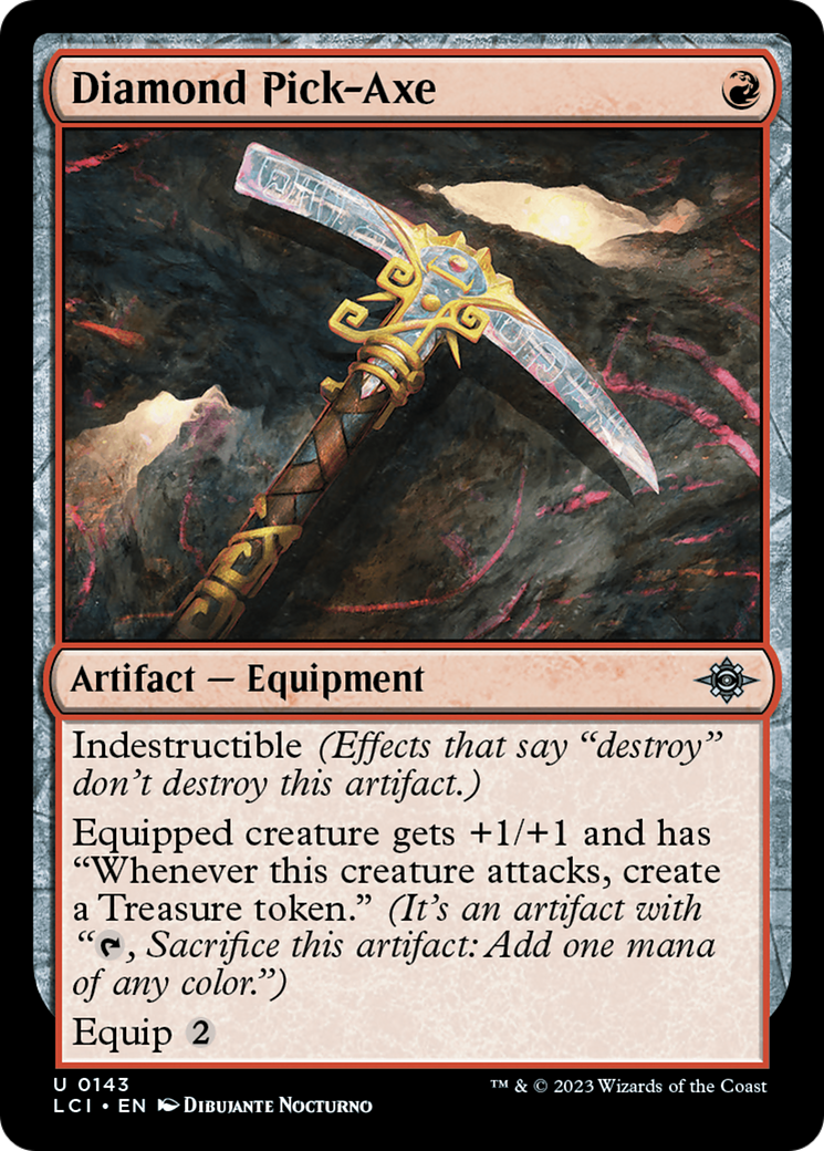 Diamond Pick-Axe [The Lost Caverns of Ixalan] | The Time Vault CA