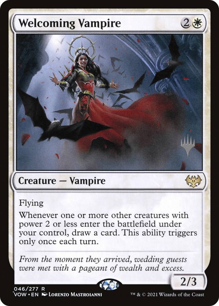 Welcoming Vampire (Promo Pack) [The Brothers' War Promos] | The Time Vault CA