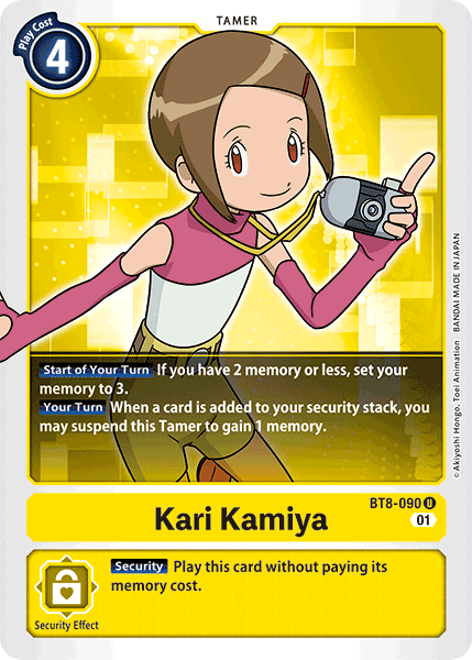 Kari Kamiya [BT8-090] [New Awakening] | The Time Vault CA