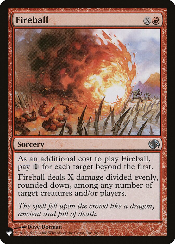 Fireball [The List] | The Time Vault CA