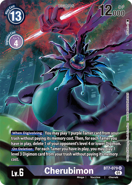 Cherubimon [BT7-079] (Alternate Art) [Next Adventure] | The Time Vault CA