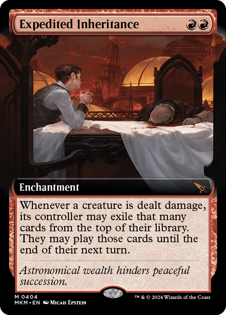 Expedited Inheritance (Extended Art) [Murders at Karlov Manor] | The Time Vault CA