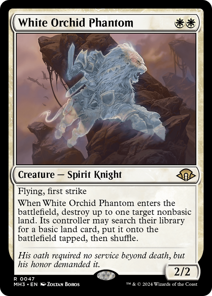 White Orchid Phantom [Modern Horizons 3] | The Time Vault CA