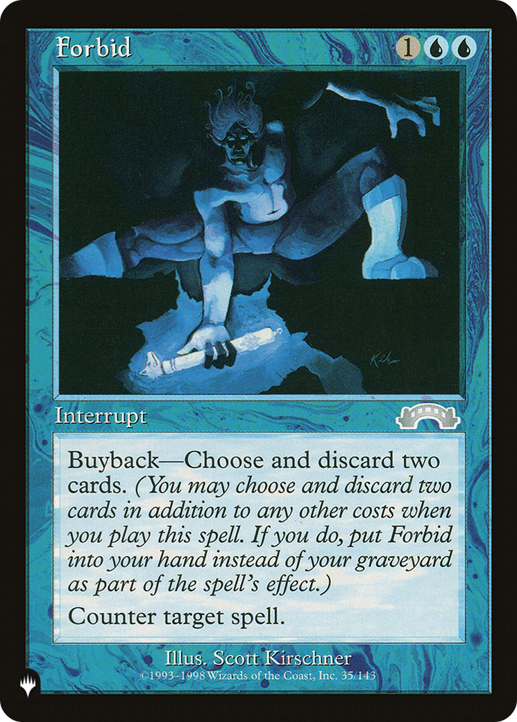 Forbid [The List] | The Time Vault CA