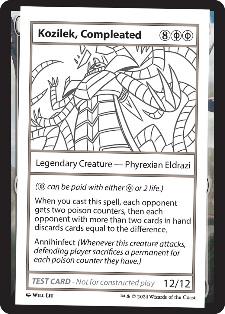 Kozilek, Completed [Mystery Booster 2 Playtest Cards] | The Time Vault CA