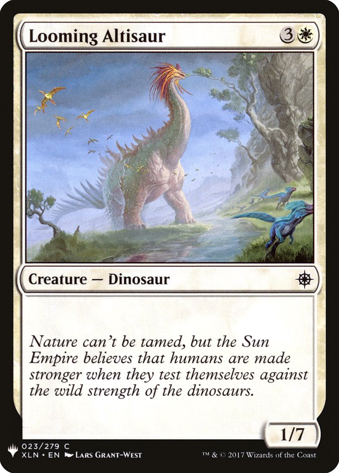 Looming Altisaur [Mystery Booster] | The Time Vault CA