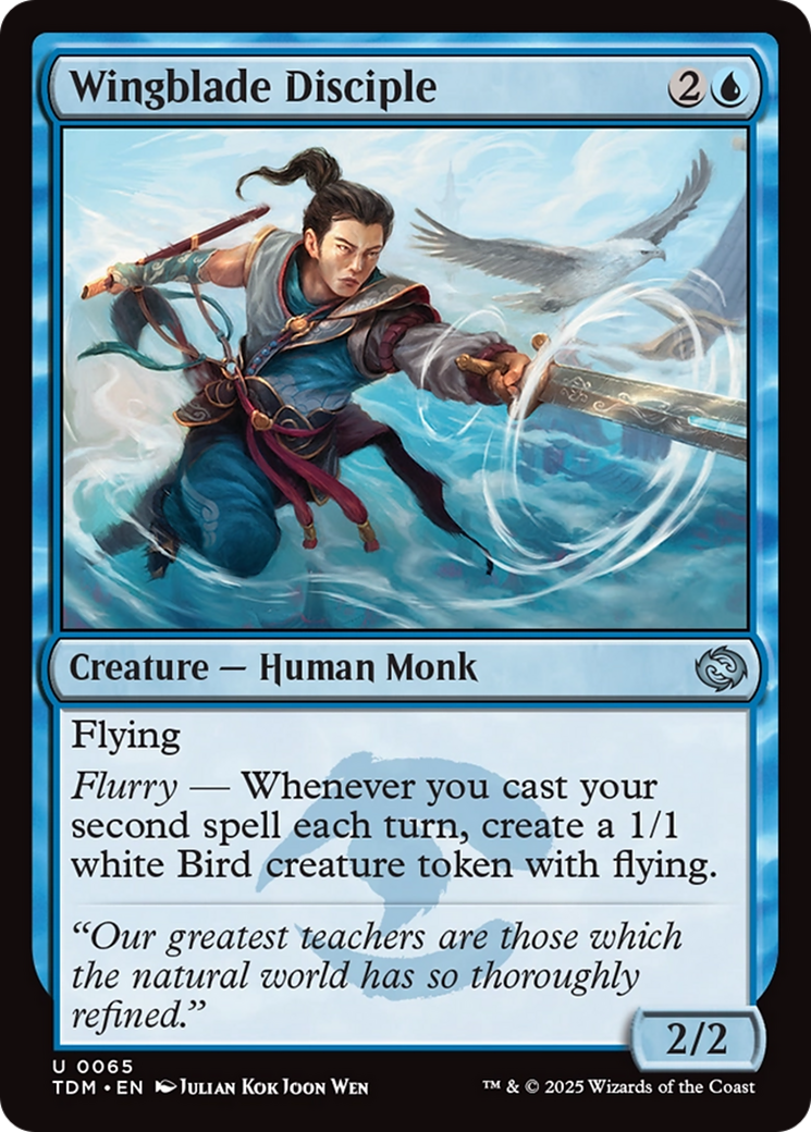 Wingblade Disciple [Tarkir: Dragonstorm] | The Time Vault CA