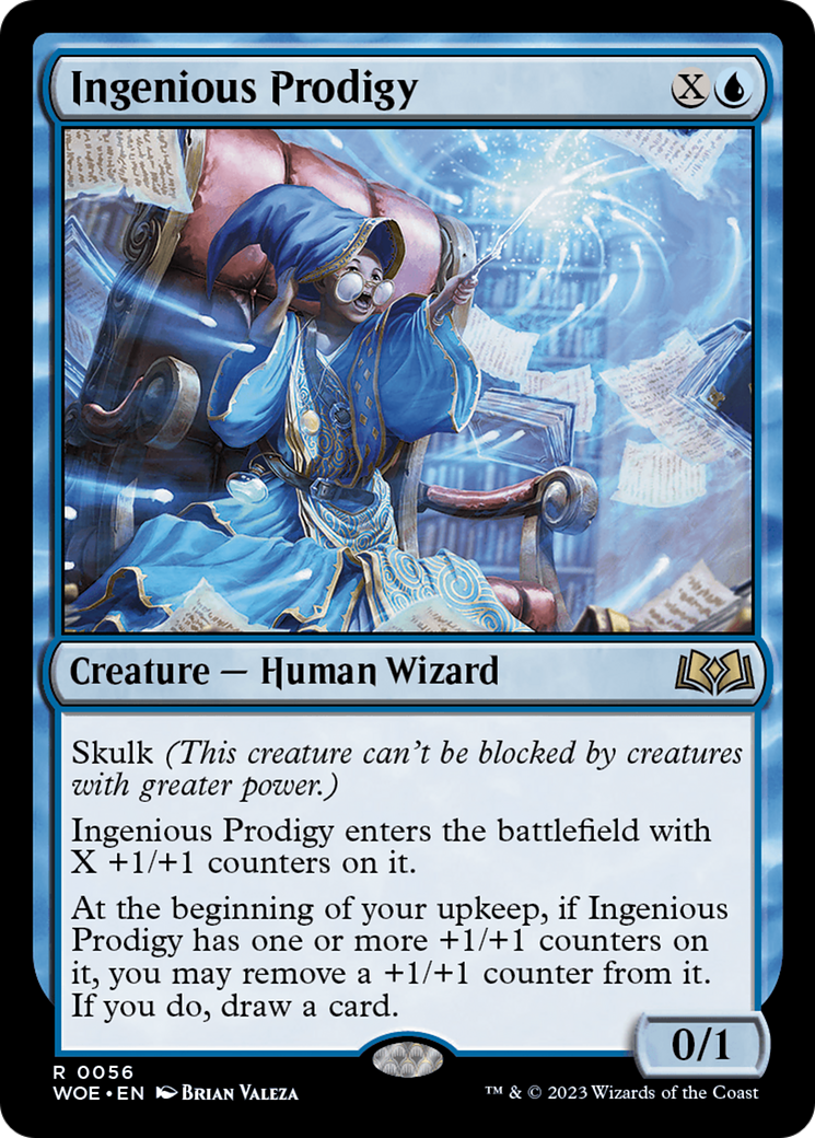 Ingenious Prodigy [Wilds of Eldraine] | The Time Vault CA