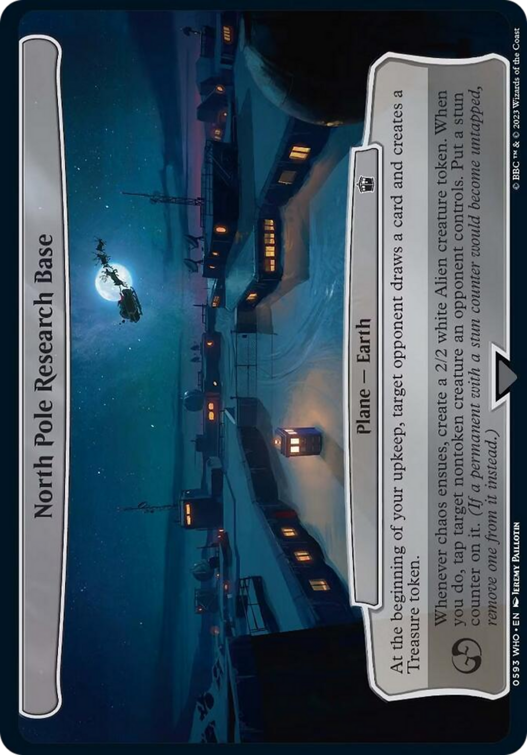 North Pole Research Base [Doctor Who] | The Time Vault CA