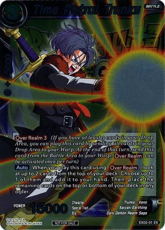 Time Patrol Trunks (Metallic Foil) (Event Pack 2018) (EX02-01) [Promotion Cards] | The Time Vault CA