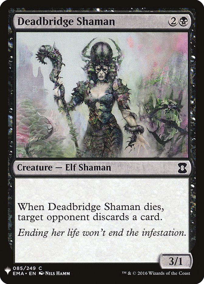 Deadbridge Shaman [Mystery Booster] | The Time Vault CA