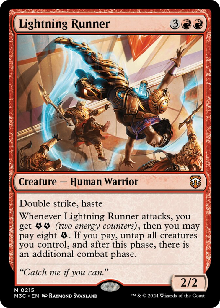 Lightning Runner [Modern Horizons 3 Commander] | The Time Vault CA