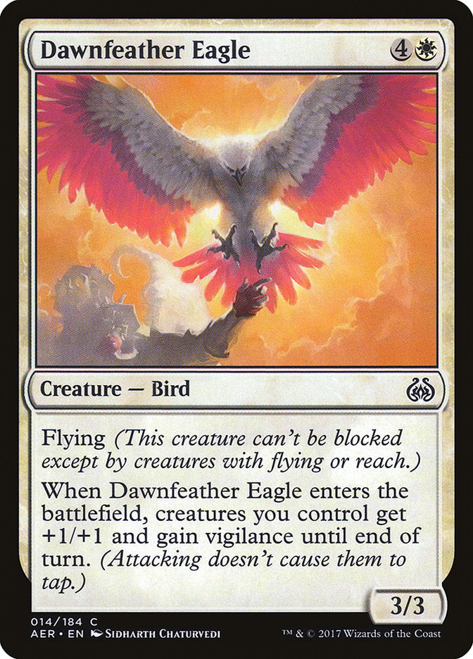 Dawnfeather Eagle (Intro Pack) [Aether Revolt Promos] | The Time Vault CA